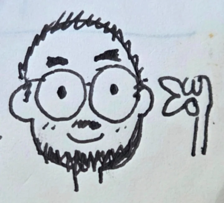 조피스를 상징하는 손그림 프로필 이미지